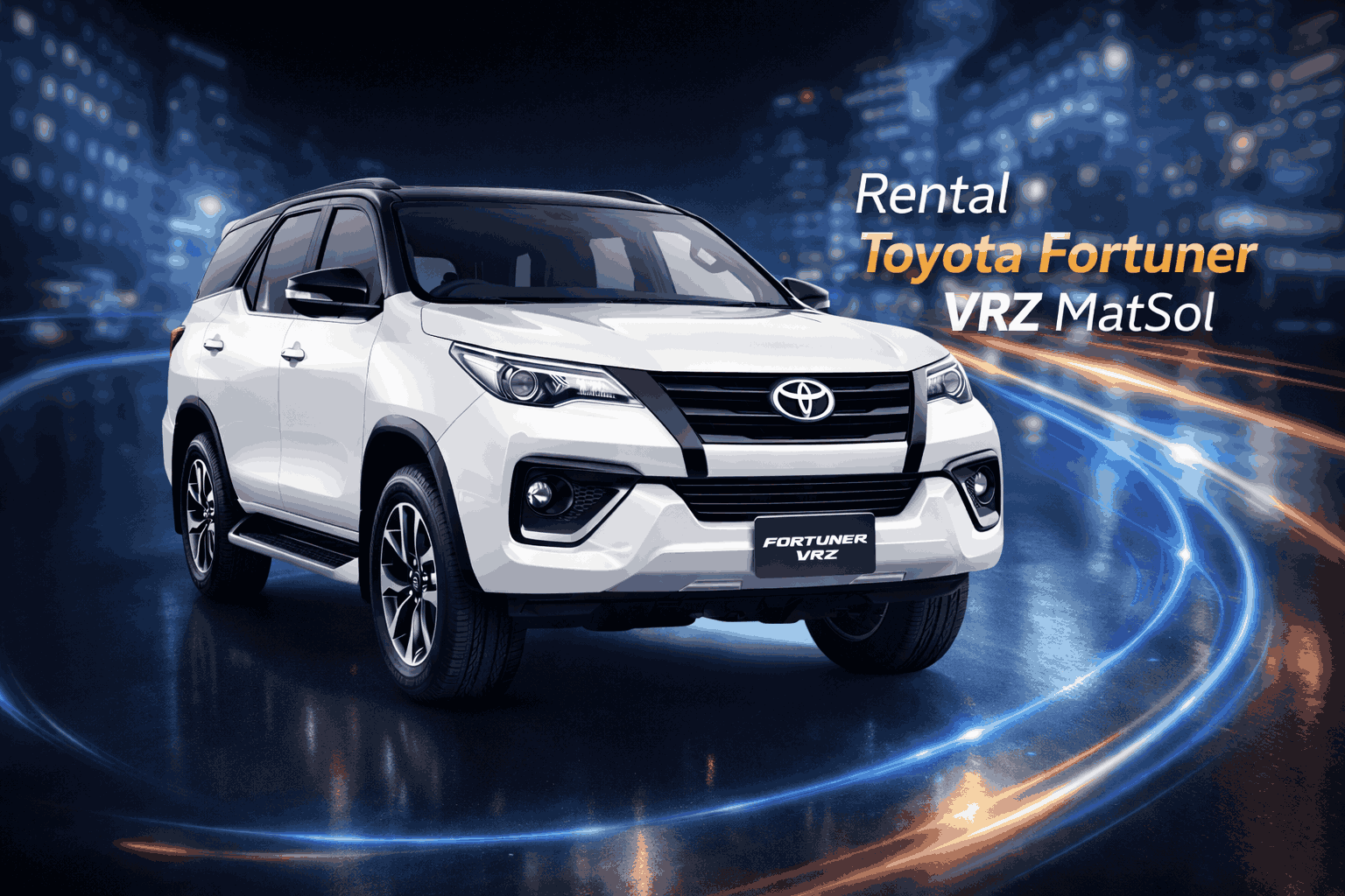 Toyota Fortuner VRZ Matic Solar - Rental Mobil Tasikmalaya
